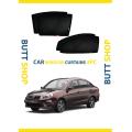 PROTON SAGA SUN SHADE / WINDOW CURTAINS (DARK) BLACK 4PCS. 