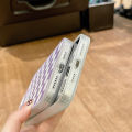 Fashion Checkerboard Checkered Phone Case For iPhone 11 13 Pro Max 12 Pro X XS XR 7 8 6 6s Plus SE2020 Solid Color Plaid Cover. 
