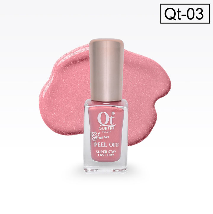 QT%20Quetee%20Beauty%20Peel%20Off%20Nail%20Polish,Shimmery%20Glitter%20Nail%20Paint%20with%20Glossy%20Matte%20Finish,%20Quick%20Dry%20Long%20Lasting%20Nail%20Color,%20Korean%20Skin-Friendly%20Safe%20Formula,%20Easy%20Application,%20High%20Pigment%20Shine,%20Trendy%20Nail%20Polish%20for%20Women%20Girls%20Party%20&%20Daily%20Wear%20-%20Image%203