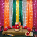 Wooden velvet dhol & Dandiya | 13 Pcs  Set | For | Maiyo Mehndi Shadi ,Dholki Musical Instrument |. 