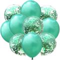10pcs/Set Latex Balloons with Confetti Filled Balloons For Birthday and Event Decoration,-(K.S.). 