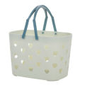 Portable Shower Caddy Tote Plastic Storage Basket with Handle Quick Dry Toiletry Box Capacity Box Organizer for Bathroom Kitchen. 