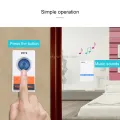 VOYE V012A Home Music Remote Control Wireless Doorbell with 38 Polyphony Sounds (White). 