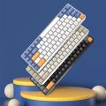 DarkFlash GD68 68 Keys Wireless Mechanical keyboard Without Backlite Dual Mode Connectivity Yellow Switches 100% Anti-ghosting and supports hot swapping. 