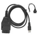 Multi‑Function EOBD Programmer EOBD2 Flasher ECU Chip Tuning Tool with 16Pin OBDII Diagnostic Cable. 