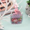 Cute Ahri mini cartoon portable small gifts wholesale kids keychain pendant. 