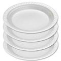 100% Compostable Heavy-Duty Plate, Natural Disposable Plate,  Biodegradable Plate. 