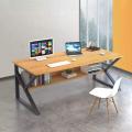 Office Table Desktop Table With Book Shelf Laptop Table Computer Table Study Table 23x47x30. 