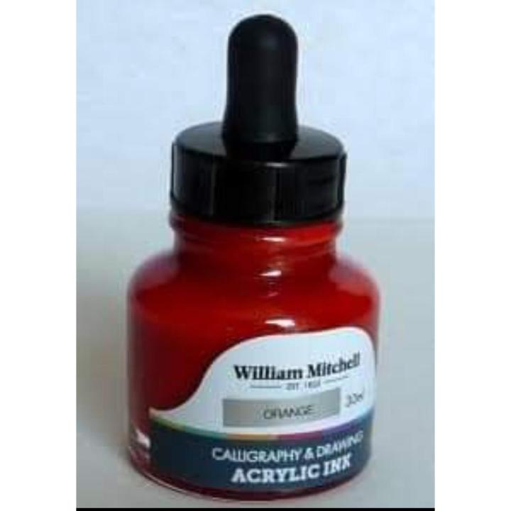 William Mitchell Calligraphy Ink Set of 6