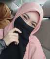 Elastic half Niqab hijab Patti for Women/Girls. 