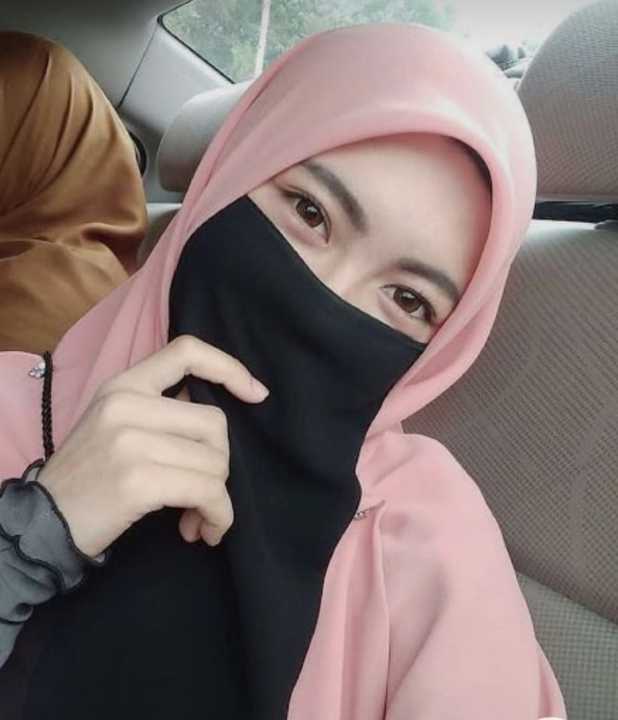 Elastic half Niqab hijab Patti for Women/Girls