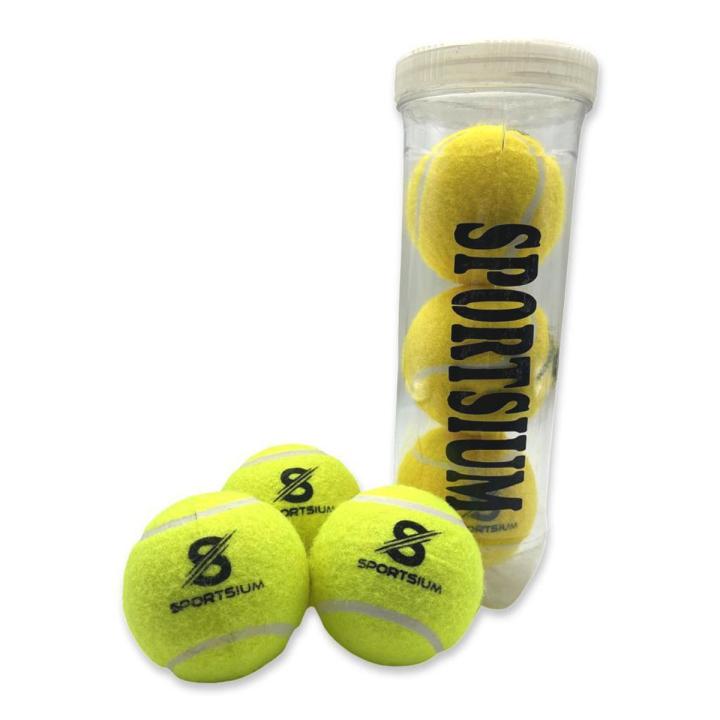 Pack Of 3 Sportsium Tennis Cricket Ball Tape Balls Premium Quality