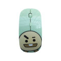 BTS BT21 Chimmy Cooky RJ Mang notebook desktop wireless mouse for game Office. 
