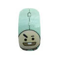 BTS BT21 Chimmy Cooky RJ Mang notebook desktop wireless mouse for game Office. 