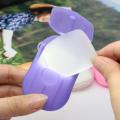 Travel Soap Paper Washing Hand Bath Clean Scented Slice Sheets 20pcs 1 Disposable Box Soap Portable Mini Paper Soap. 
