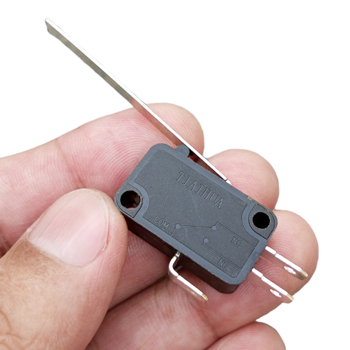 KW8 Long Lever Arm Limit Micro On/off Switch 250V 6A