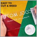 Best Quality Heat Transfer Vinyl HTV , Silver Glitter 1 Sheet 10" x 36” for Iron On T-Shirts. 