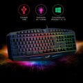 Genius SCORPION K9 Gamer keyboard - Original Genius k9 keyboard RGB Gaming Keyboard - 7 Colour Wired Keyboard - USB Wired Pack For PC & Laptop - Gamer Keyboard Gx Scorpion K9 Backlit Usb. 