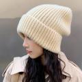 Slouchy Beanies for Women Winter Lightweight Chunky Girls Wool Knit Hat Cuffed Soft Warm Slouch Bonnet Cold Weather Freeshipping. 