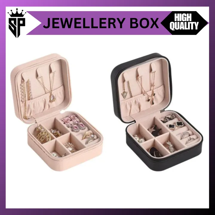 SP%20Dealz%20Small%20Jewellery%20Box%20-%20Mini%20Travel%20Jewellery%20Boxes%20Case,%20Portable%20Faux%20Leather%20Jewellery%20Storage%20Box%20Organiser%20for%20Women%20Girls%20-%20Image%202
