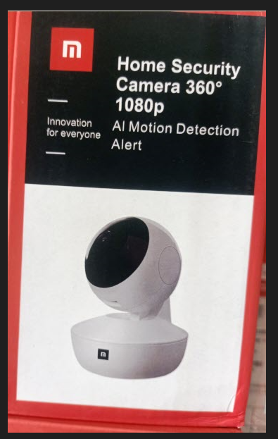 Home Security Camera 360 degree 1080p AI Motion Detection Alert Innovation for Everyone