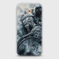 Samsung C5 Pro Cover - SkinLee HQ Hybrid Case (Soft) - Viking Ragnar - SKINLEE-480-1-136-40. 