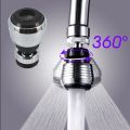 2 Mode Kitchen Faucet Water Stainless Steel Shower Saving High Pressure Nozzle Tap Adapter Bathroom Sink Spray Bathroom Shower 360 Degree. 