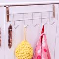 Wall Hooks Steel Wardrobe Clothes Door Hanger Towel Bathroom Kitchen Solid Rack. 