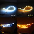 2 Pieces Flexible Silicon Car LED Strip Lights Daytime Running Light Strip DRL Lights. 