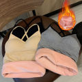 Winter Bra Low Cut V Neck Winter Underwear Bra. 