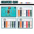 Crown Q10 7+1Ultra 2 smartwatch || ultra watch for men - touch watch for girls - calculator watch - boyswatch. 