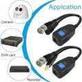 BNC Video Power Balun Transceiver Coax to CAT5e/CAT6 RJ45 Connector for CCTV Surveillance Systems 2-Wire Video & Power Transmission 1 Pairs CCTV Coax BNC Video Power Balun Transceiver to CAT5e CCTV Coax BNC Video Power Balun Transceiver to CAT5e 6 RJ45. 