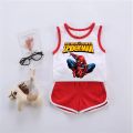 Spiderman tshirts and shorts Printed Boys. 