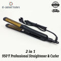 Hair Straightener Professional series with Temperature Control Setting - Ceramic Flat iron and Hair iron. 