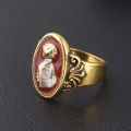 Yeah Keniaoet Game Dark Souls Series Men Rings Havel's Demon's Scar Chloranthy Badge Metal Ring Male Fans Cosplay Jewelry Accessories. 