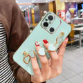 COROGI for Xiaomi Redmi 12C Back Cover + Love Heart Bracelet Luxury Glossy Shiny Plating Bumper Ladies Case Soft Silicone Protective Phone Cases. 