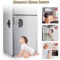 Fridge Lock, Refrigerator Lock, Keyless One-Click Access, Customizable Password, Child Safety Combination Lock White Durable Easy Install Easy to Use. 