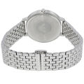 Emporio Armani Silver Stainless Steel Mother Of Pearl Dial Quartz Watch for Ladies - AR11112. 