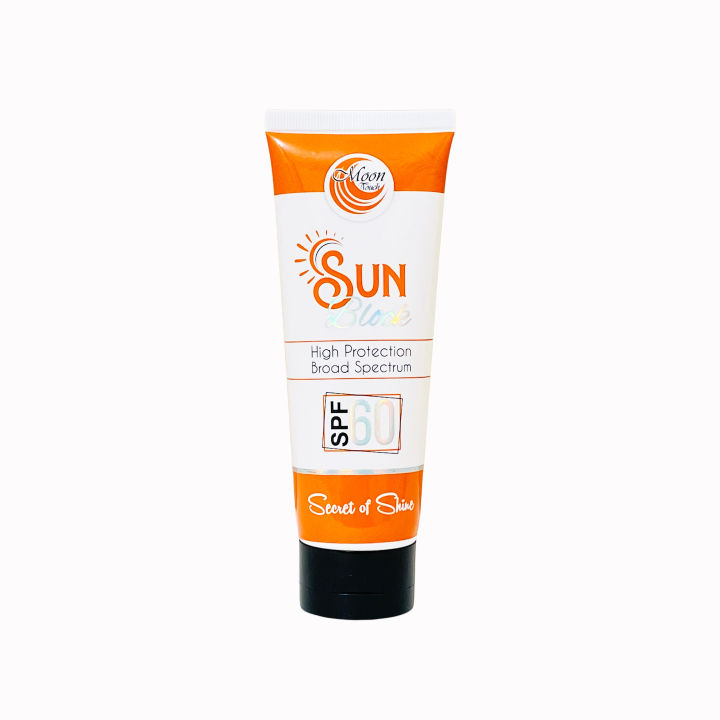 Sun Block 100 ml - Sun Block Cream SPF 60 - Protection From UV Rays - All Day Protection  || Moon Touch