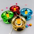 Hot Sale Yoyo Classic Baby Toys Professional Magic Yoyo  Spin Aluminum Alloy Metal Yoyo 8 Ball KK Bearing with Spinning String. 