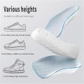 Height Increasing Insoles Breathable Brandone Insoles Orthopedic Highpads for Arch Pain Relief Height  Foot Support Daily Wear Athletic Use. 