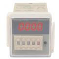 Nitrip Plastic O111ROM DH48J-8A Di tal LCD Electronic 8 Pin Counter Time Relay Time 0-999900. 