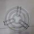 (PACK OF 02) Metal Degchi Stand - Pan Stand - Stainless Steel Pan Stand - Heat Resistant Hot Pot And Pan Stand (Round Shape) Good Quality.. 