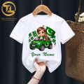 Customize 14 August independence day Printed t shirt 100% Cotton Summer Wear White T shirt For Kids Boys And Girls You Can Add Your Name With Print. 
