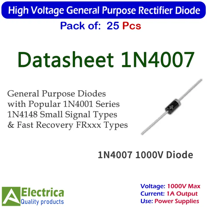 1N4007%20Rectifier%20Diode%20Pack%20of%2025%20Pcs%201A%201000V%20High%20Voltage%20Silicon%20Diodes%20for%20Power%20Supply%20by%20Electrica%20-%20Image%203