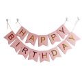 Beautiful Golden & Pink Birthday Decoration Set For Girls & Babies (Including Birthday Banner + 30 Balloons & Curtains 6 Feet Long with Combo Of Pink & Golden Stars-Happy Birthday Decorations & Themes -Birthday & Party Items- Birthday Supplies. 