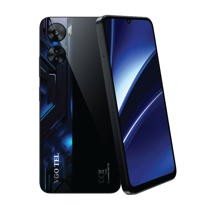 VGO TEL Smart 8 || 4GB RAM + 8GB Extendable RAM 64GB ROM