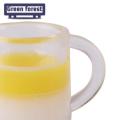 Green forest Doll House Beverage Realistic Mini Bar Dollhouse Mango Shake Drink Model. 