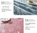6 seater Table Cover PVC 64 inch Round Pastoral Style Dining Table Plastic Waterproof Oilproof Table Cover Floral Printed Lace Edge Anti Hot Coffee Tea Tablecloth. 