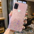 Glitter Phone Case For Samsung galaxy A21S Case Bling Glitter Soft Back Cover to on For SAMSUNG A21S A 21S A21 S A217F cases. 